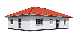 Winkelbungalow 130 / 17 mit Einliegerwohnung